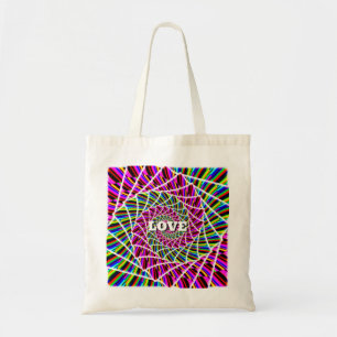 Bolsa Tote AMOR PAZ ( você pode mudar as palavras )