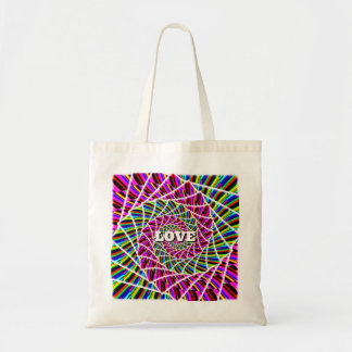 Bolsa Tote AMOR PAZ ( você pode mudar as palavras )