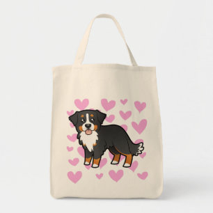 Bolsa Tote Amor pelo Cão de Montanha de Berna