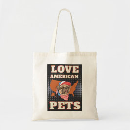 BOLSA TOTE AMOR PETS AMERICANOS