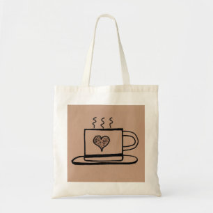 Bolsa Tote Amor por Café