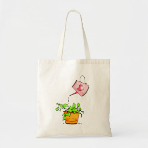 Bolsa Tote Amor Regado, Planta Feliz em Casa