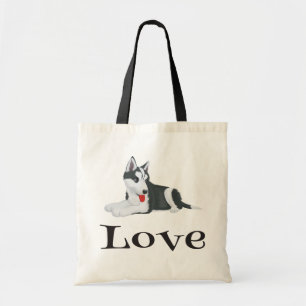 Bolsa Tote Amor Saco De Cachorro De Cachorro Siberiano