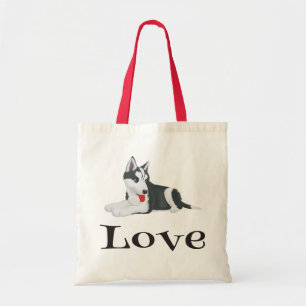 Bolsa Tote Amor Saco De Cachorro De Cachorro Siberiano