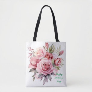 Bolsa Tote Amor Sangrento: Mãe Floral Favorita