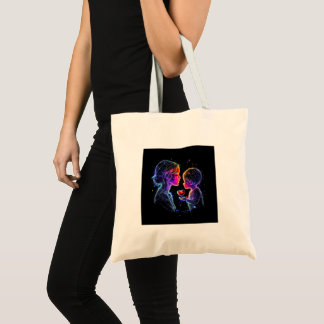 Bolsa Tote Amor sem fim, para sempre meu coração