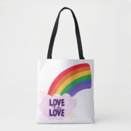 Bolsa Tote Amor Simples É Orgulho De Amor