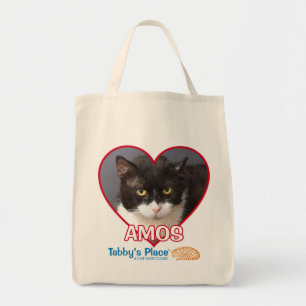 Bolsa Tote Amos - Sacola do mantimento do algodão