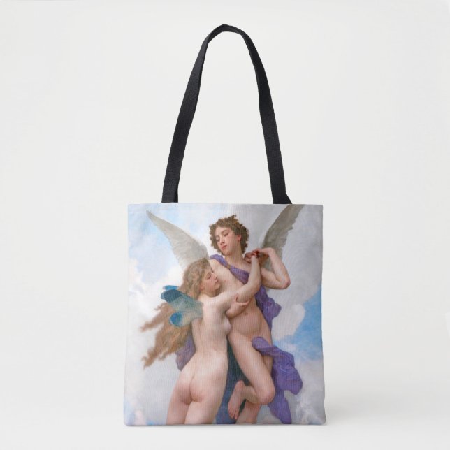 Bolsa Tote Amour e Psyche, Bouguereau (Frente)