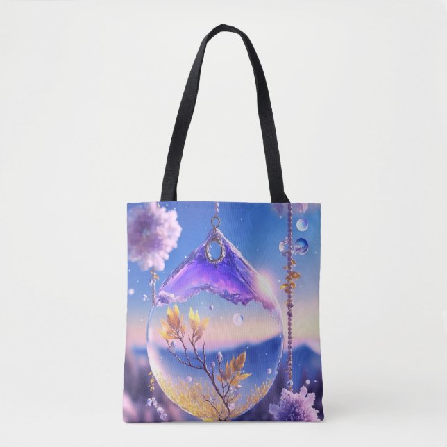 Bolsa Tote Amuleto de inverno entonado (Frente)