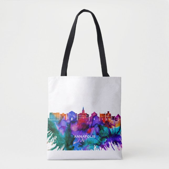 Bolsa Tote Anapolis Skyline (Frente)