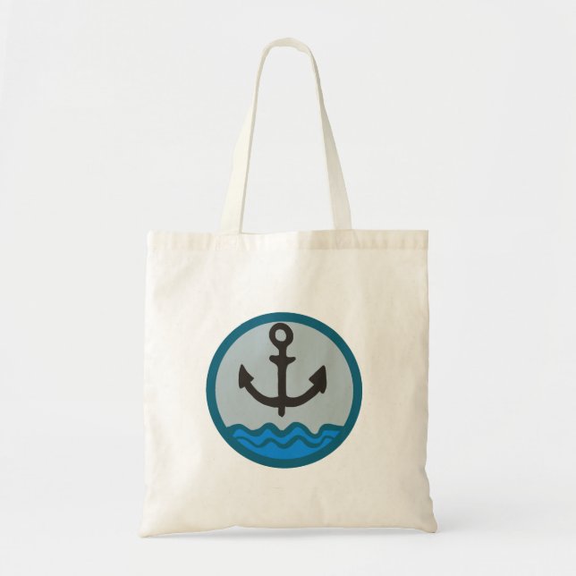 Bolsa Tote ancla (Frente)