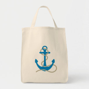 Bolsa Tote âncora água mar oceano mergulhador nadar praia mar