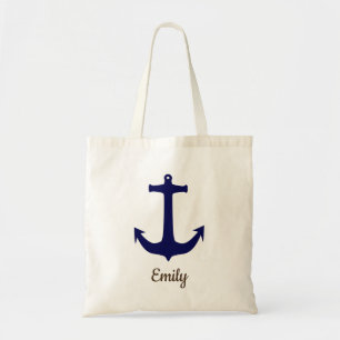 Bolsa Tote Âncora conhecida feita sob encomenda personalizad