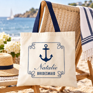 Bolsa Tote Ancoradoura Naval Marítima Dama de Honra