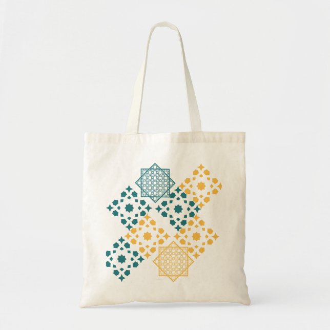 Bolsa Tote Andalusi Flow - Um Tote de Al-Andalus Tote Bag (Frente)