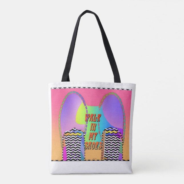 Bolsa Tote Andar Nos Meus Sapatos (Verso)