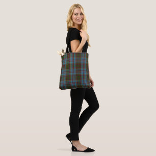 Bolsa Tote Anderson Clan Tartan - Padrão de Xadrez Escocês