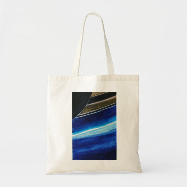 Bolsa Tote Anéis de Saturno (Frente)
