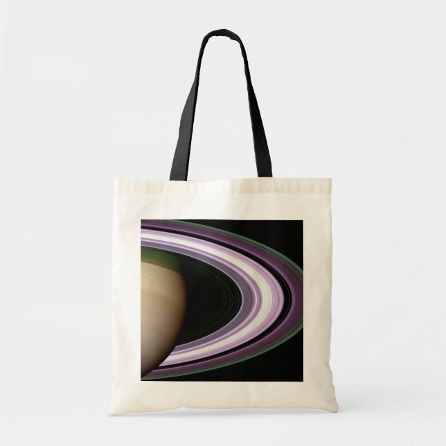 Bolsa Tote Anéis de Saturno (Frente)