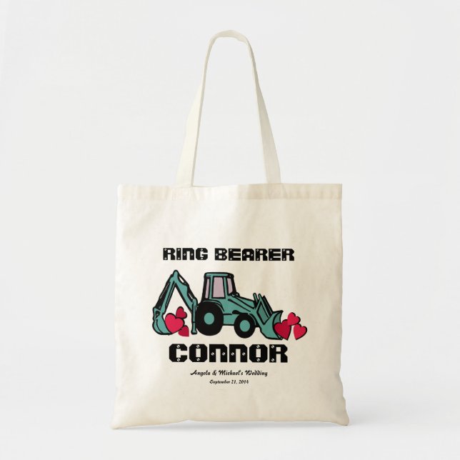 Bolsa Tote Anel Bearer (Frente)