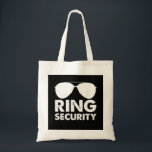 Bolsa Tote Anel de Casamento de Segurança do Anel festa de ca<br><div class="desc">Anel de Casamento de Segurança do Anel festa de casamento</div>