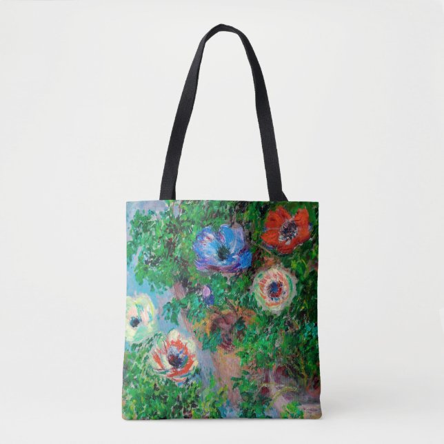 Bolsa Tote Anemone, Monet (Frente)