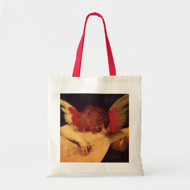 Bolsa Tote Angel Musical, Rosso Fiorentino Christian (Frente)