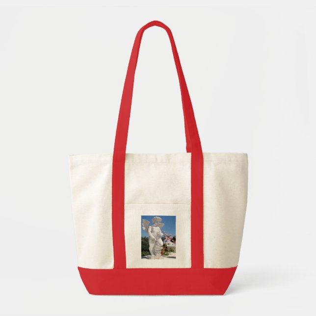Bolsa Tote Angel Statue (Frente)