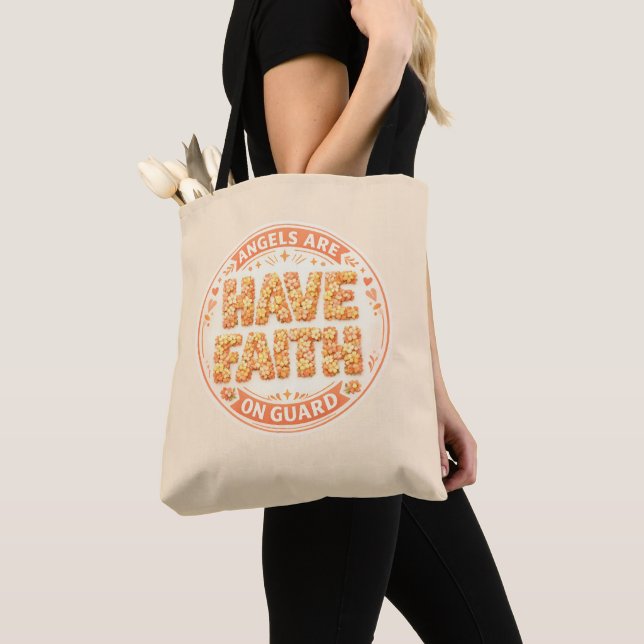 Bolsa tote Angelic Faith (Close Up)