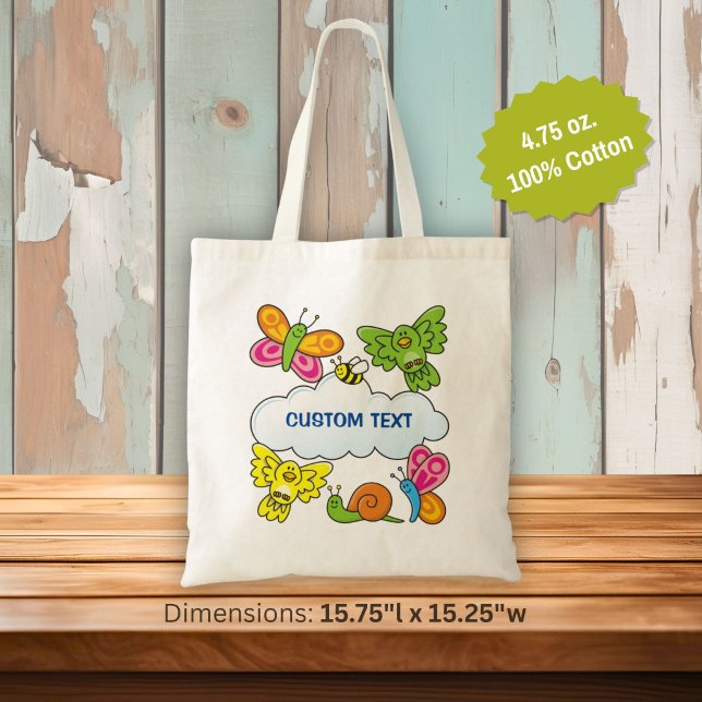 Bolsa Tote Animais Bebês (Criador carregado)
