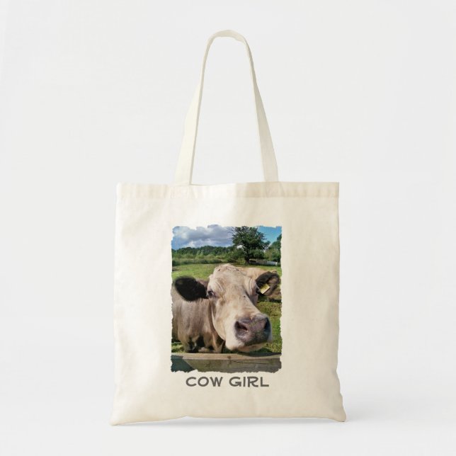 BOLSA TOTE ANIMAIS DE EXPLORAÇÃO, VACAS CUTAS (Frente)
