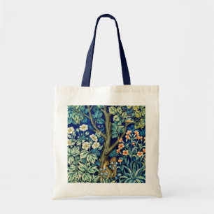 Bolsa Tote Animais e Flores, Floresta, William Morris