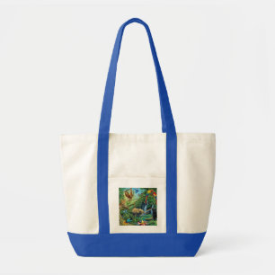 Bolsa Tote Animais que vivem juntos travesseiros decorativos