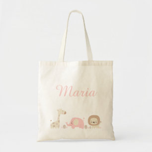 Bolsa Tote Animais Safari Selvagens Filhos Tote Bag