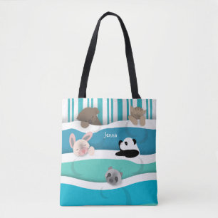 Bolsa Tote Animais Sonolentos