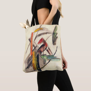 Bolsa Tote Animal por Franz Marc, Arte Expressionista Vintage