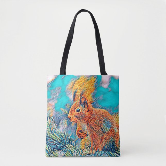 Bolsa Tote AnimalMix_Squirrel_001 (Frente)