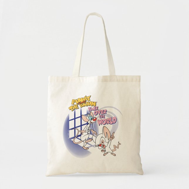 Bolsa Tote Animaniacs | Assumir O Gráfico Mundial (Frente)