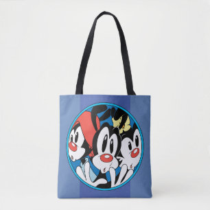 Bolsa Tote Animaniacs Gráfico do círculo dos irmãos Warner