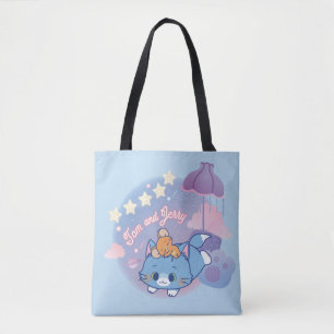 Bolsa Tote Anime as noites de Tom e Jerry Dreamy