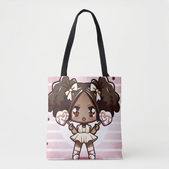 Bolsa Tote anime candy (Frente)