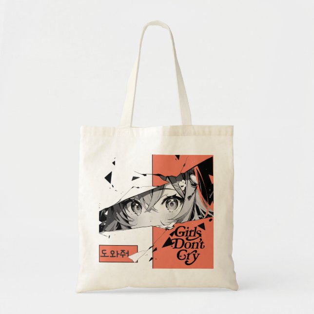 Bolsa Tote Anime Manga Girl Eyes Tote Bag (Frente)