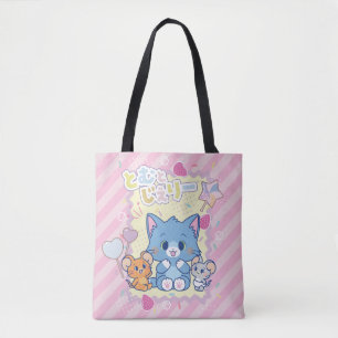Bolsa Tote Anime o Tom e o Jerry Strawberry