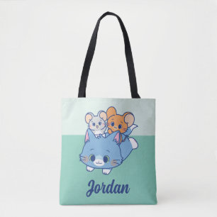 Bolsa Tote Anime Tom, Jerry e Tuffy