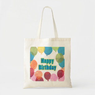 Bolsa Tote Aniversário Colorido do Balão