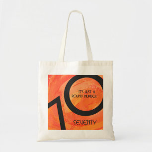 Bolsa Tote Aniversário da Década Orange 70