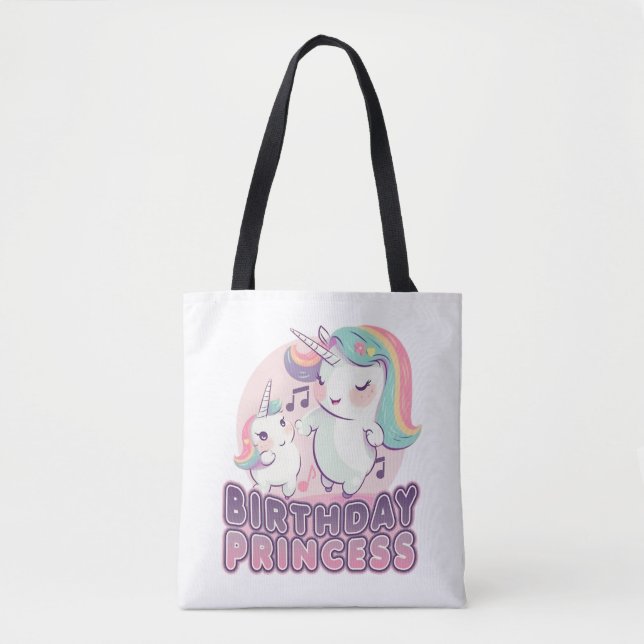 Bolsa Tote Aniversário da Princesa Tank Top (Frente)