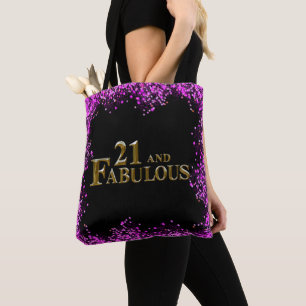 Bolsa Tote Aniversário de 21 anos