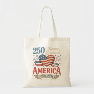 Bolsa Tote Aniversário de 250 anos dos EUA 250 Anos